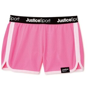 Justice Sport Neon Pink Athletic Shorts